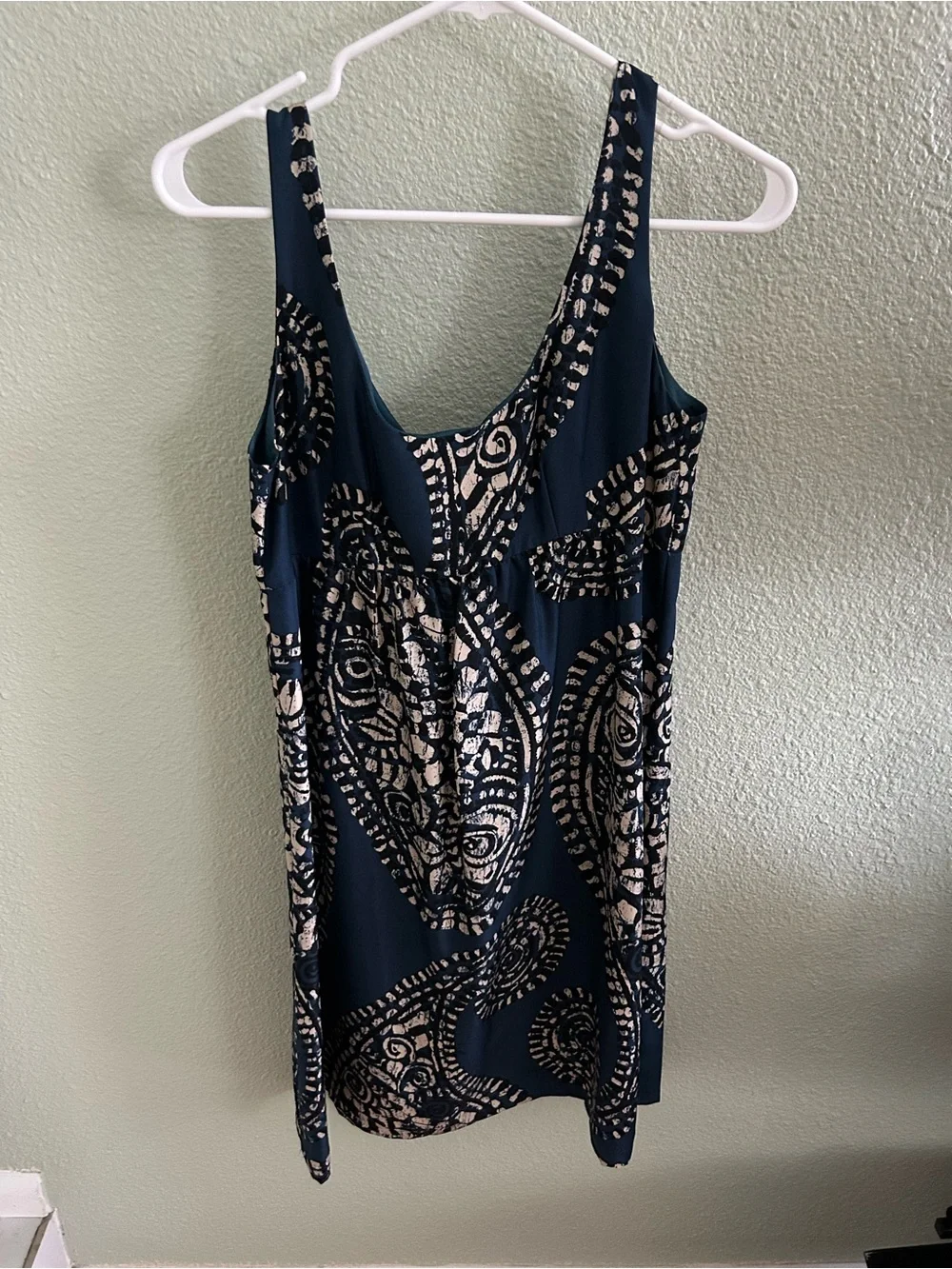 Michael Kors dress. Silky Teal Lined Gar.petite Size 8 petite